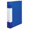KOKUYO File Clear Book Glassel Fixed Type A4 100 Sheets Blue La-GLB100B