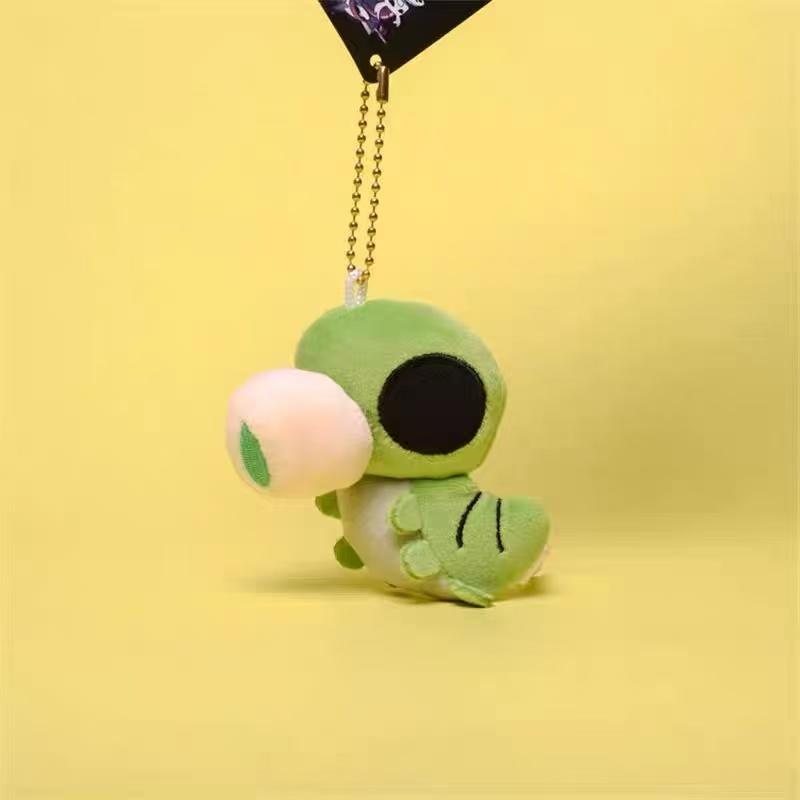 Hollow Knight Zote Plush Keychain Cute Soft Stuffed Animal Doll Pendant Toy For Kids Baby Christmas Gift