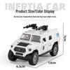 International Trade Children's Toy Cars: Inertia Armored Vehicles & Claw Machine Gifts