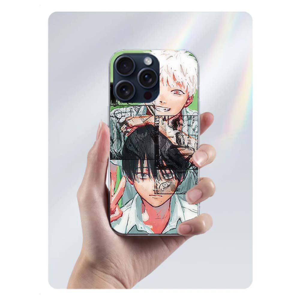 Аниме H-Hikaru Ga Shinda Natsu Прозрачный Чехол Для Телефона Для Iphone 17 Air 16 Pro Max 15 Pro 14 Plus 17E 16E 11 13 12 Mini Чехлы Fu