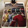 Super Sentai Soft Flannel Blanket, Print for Bedrooms Sofas Beds, Suitable for Travel Picnic Chair -HE73