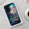 Чехол для телефона Simpson Ночной вид Для Samsung S26 S25 Edge Ultra 23 22 21 20 Ultra Plus S24 Fe Стеклянная крышка
