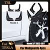 4 шт./компл. для Tesla Model 3 2017 брызговики защитные щитки ABS карбоновое волокно узор брызговик модель Y 2023 2022 авто