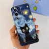 For Oppo A80 5G Case CPH2639 Cute Painted Cover Clear Silicone Soft TPU Phone Case For Oppo A3 Pro A3pro 5G OppoA80 Shell Bumper