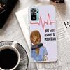 Чехол для телефона Xiaomi Redmi Note 14 13 12S 12 11 Pro Plus с персонажами из сериала Анатомия Грей 11S 10S 10 11E 11T 14Pro 13Pro Печатный Coque