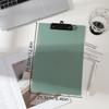 5pcs Vibrant Gradient A4 Clipboards - Durable Writing Boards with Secure Metal Ring Binder Clip - Perfect for Teacher