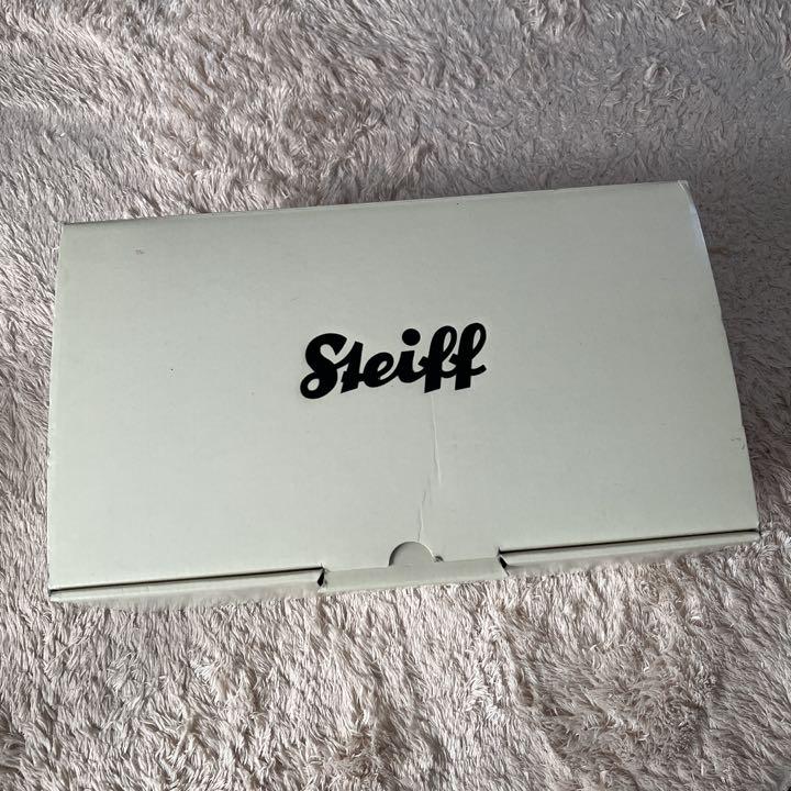 [Б/У] Плюшевый мишка Steiff Jona из мохера в отличном состоянии