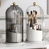360° Rotating Makeup Brush Holder Desktop Makeup Organizer Brush Holder Eyebrow Storage Tooth Box Lipstick Brush Cosmetic P8f0