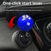 Push Start Button One-Button Start Shift Knob for Cars Universal Metal Engine Button Cover for Most Vehicles Cars Interior Decoration
