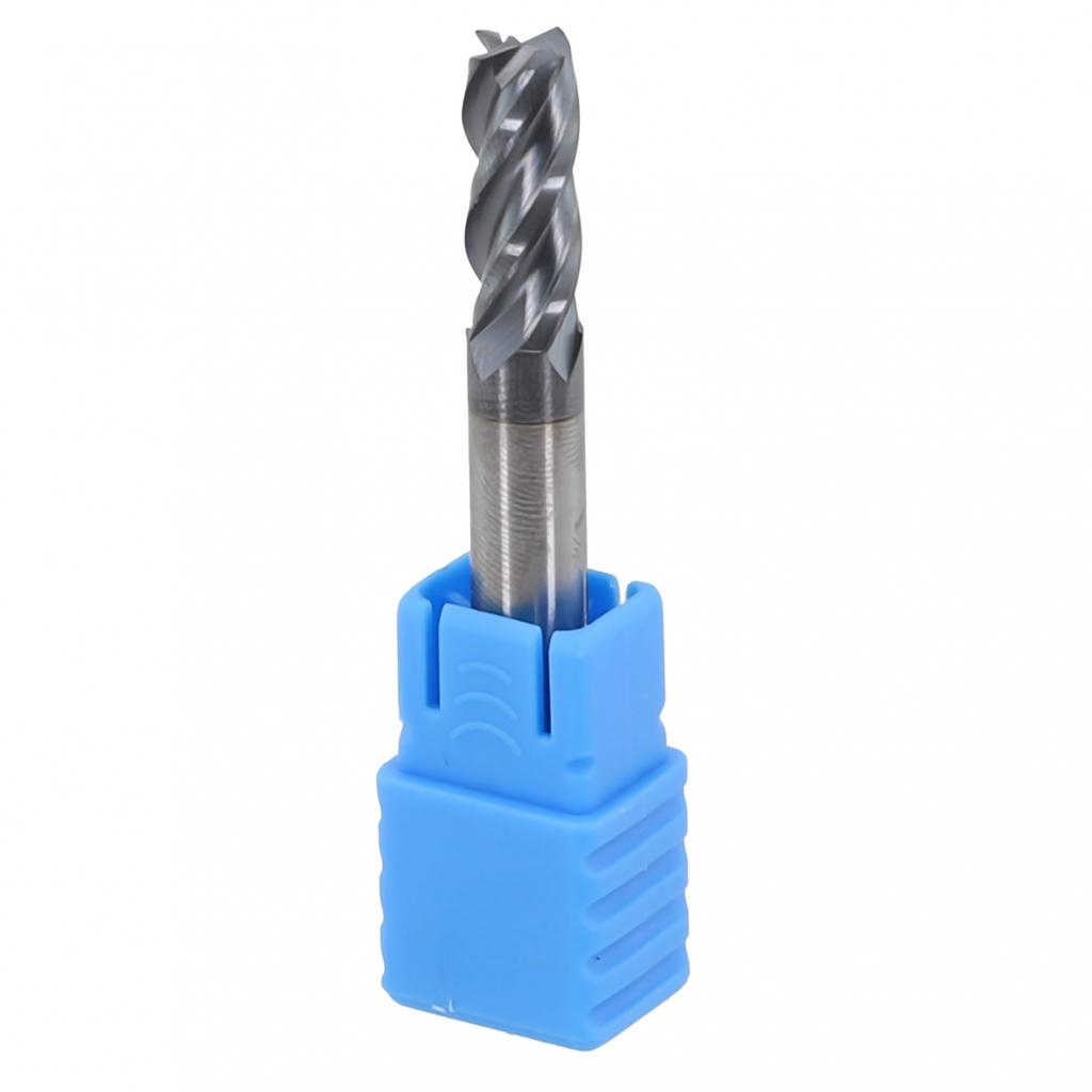 Полезные концевые фрезы 1 мм~20 мм Инструмент 4 зуба Аксессуар Покрытие AlTiN Твердосплавная фреза