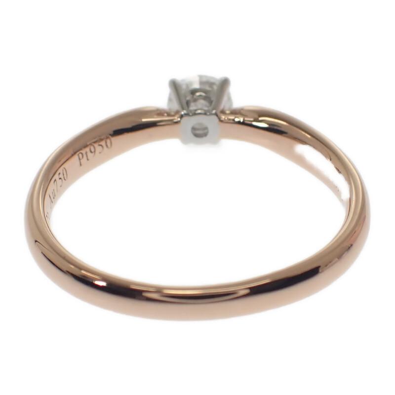 TIFFANY&Co.  #10.5(JP Size) Ring K18 Pink Gold/Pt950Platinum Women