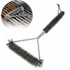 12inch Stainless Steel Cleaning Brush Barbecue Brush Manual Barbecue Rack Cleaning Brush Home Barbecue Rack Cleaning Tool