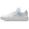 Li Ning Wave Superwave LO Нескользящие Дышащие Легкие Износостойкие Скейтбордические Кроссовки Женские Бело-Синие AECR004-3