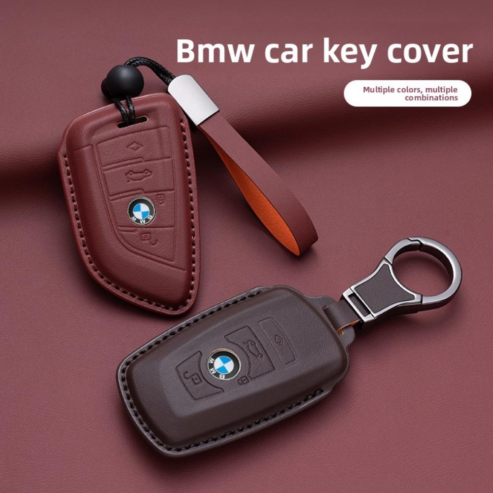 Премиальный кожаный чехол-брелок из кожи Наппа для BMW 3 серии 1 5 серии I3 X1 X3 X5 IX3 530 Точная посадка