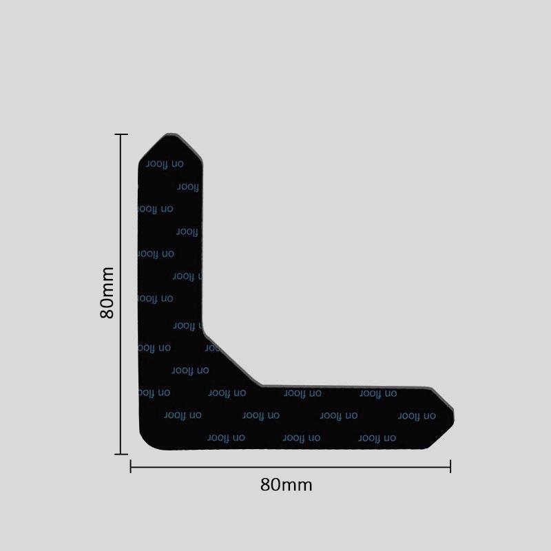 Нескользящие наклейки для ковра для надежного, не оставляющего следов сцепления - моющиеся, двусторонние, клей не требуется.