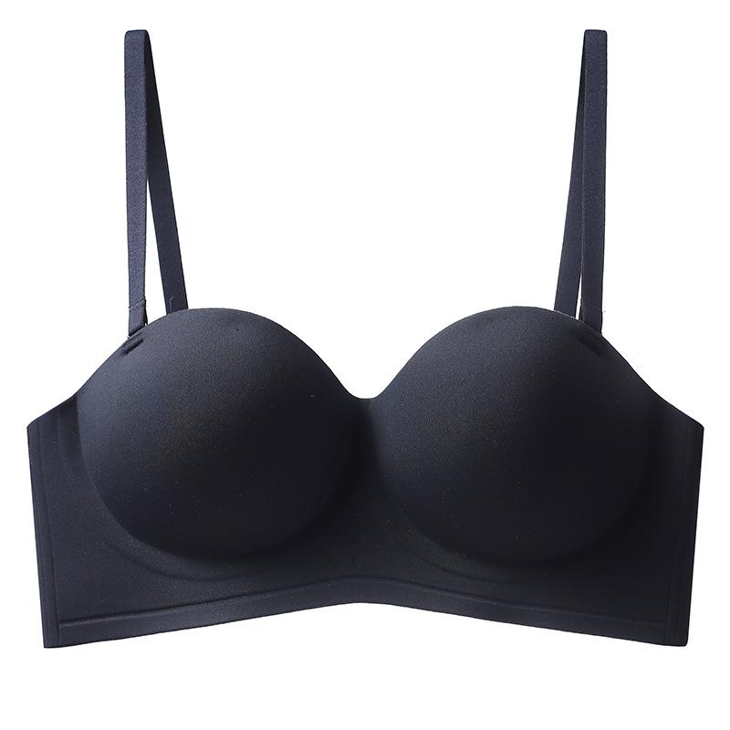 Push-Up Seamless Camisole Bra: Enhancing Padded Wireless Support for Small Busts