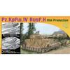 Platz Dragon 1/72 Scale World War II German Panzer IV Ausf. H Mid-Production Plastic Model Kit DR7279
