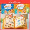 Animals Water Kids Drawing Book Toy With Water Pen For Quiet Creative Play