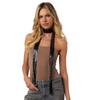2025 New Metal Sequin Scarf For Women Nightclubs Party Shining Necklace Jewelry Trendy Personality Versatile Fashion Accessories