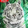5d DIY Алмазная картина Тигр Вышивка крестиком Полный комплект для алмазной вышивки Животные Стразы Ремесленный домашний декор