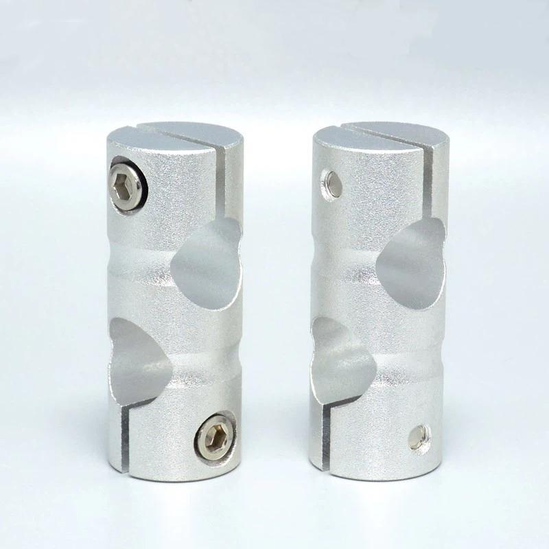 Aluminum Alloy Cylinder Fixing Clamp Cross Axis Bracket Strut Clamps Optical Axis Cross Block Steel Pipe Fixing Bracket Connecti
