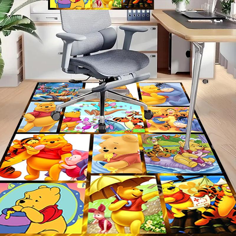 Pooh Friends Adventure Carpet For Playroom Bedroom Living Room Sofa Home Decorkids Game Area Rug Nonslip Floor Mat