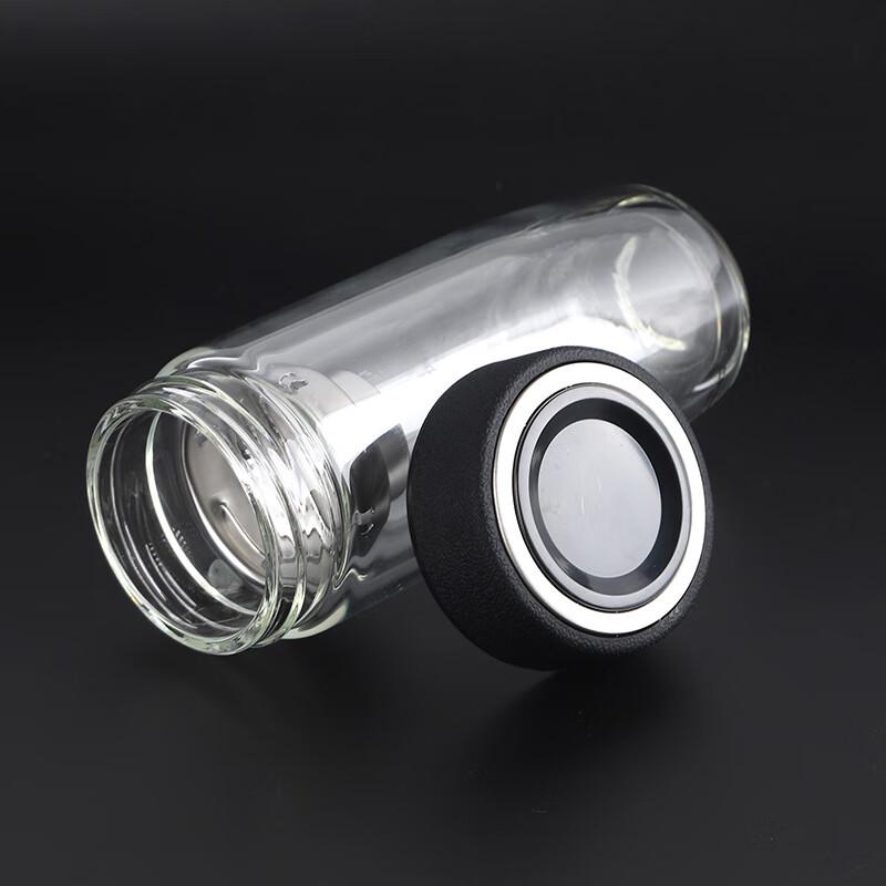 SX Goose Egg Double-Layer Glass Water Cup