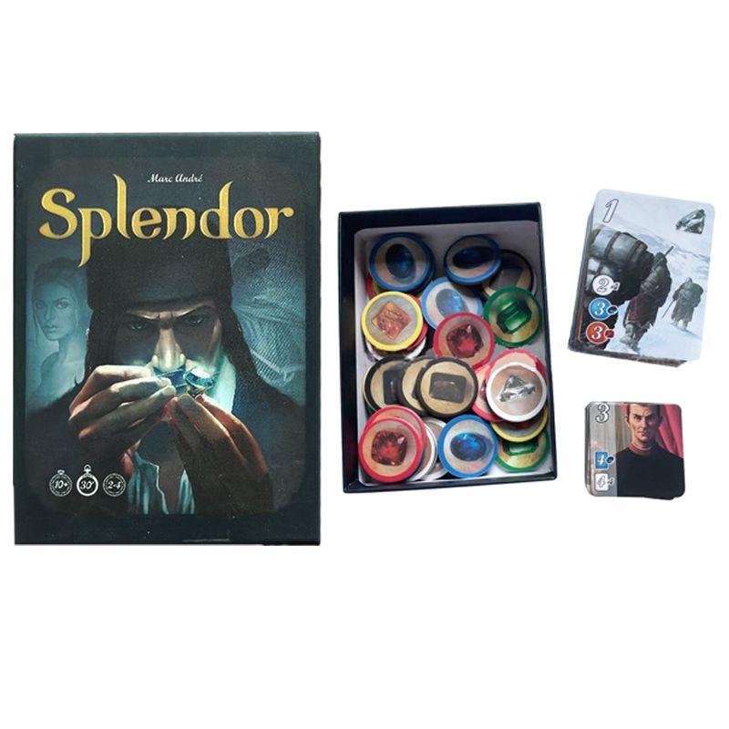Splendor Настольная игра Полная английская мини-версия Захватывающая для вечеринки и семьи Игральные карты