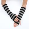 Arm Warmers Arm Warm Gloves Knitted Elbow Mittens Fashion Ankle Wrist Sleeves  Girls Women