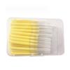 40pcs Dental Interdental Brushes for Braces 0.4mm Ultra Fine Soft Interdental Teeth Gaps Cleaning