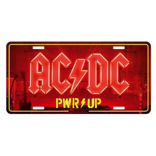AC/DC PWR UP Album Number Plate Sign