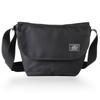Shoulder Bag Messenger Bag Crossbody Water Repellent Lightweight Recycled Polyester MM2304 [BB Field] Men's (Black/Black)