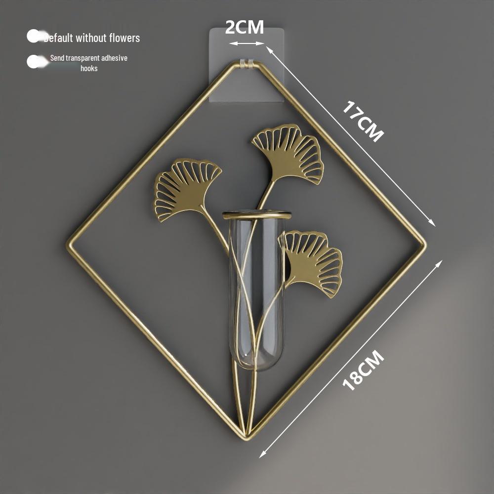 Настенная гидропонная ваза в скандинавском стиле люкс – Современный декор для гостиной без сверления