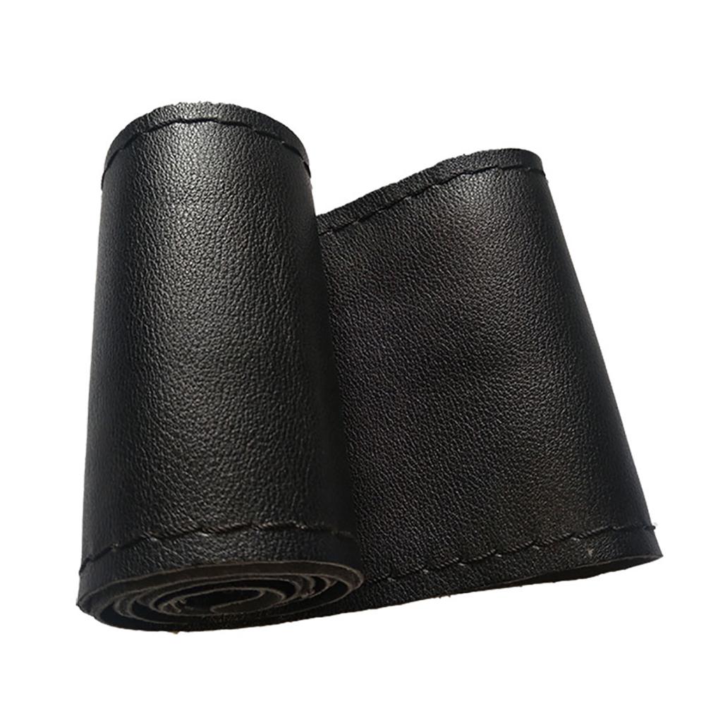 Чехлы на руль своими руками из мягкой кожаной тесьмы на руль автомобиля с иголкой и ниткой, аксессуары для интерьера