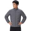 Men's Li-Ning Down Jackets Men's Meteorite Gray Stand Collar Thickened