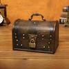 Classic Wooden Storage Chest For Home Office And Decorative Use
