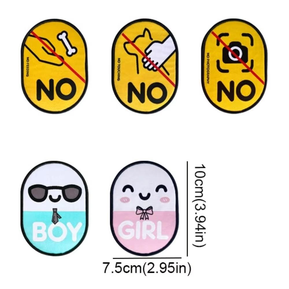 Водонепроницаемые наклейки с идентификацией питомца, мультяшные декоративные наклейки для собак, новая бирка для питомца, выгул собаки