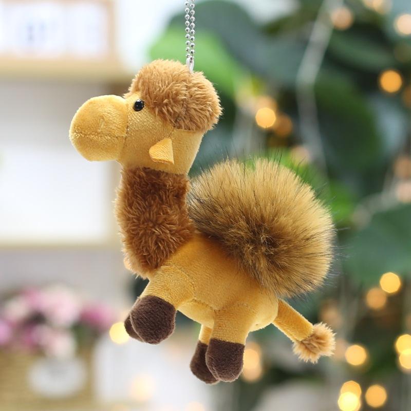Милый брелок-подвеска в виде животного, помпон, верблюд, кукла верблюда Дуньхуан, сувенир для туристов из Синьцзяна и Ганьсу