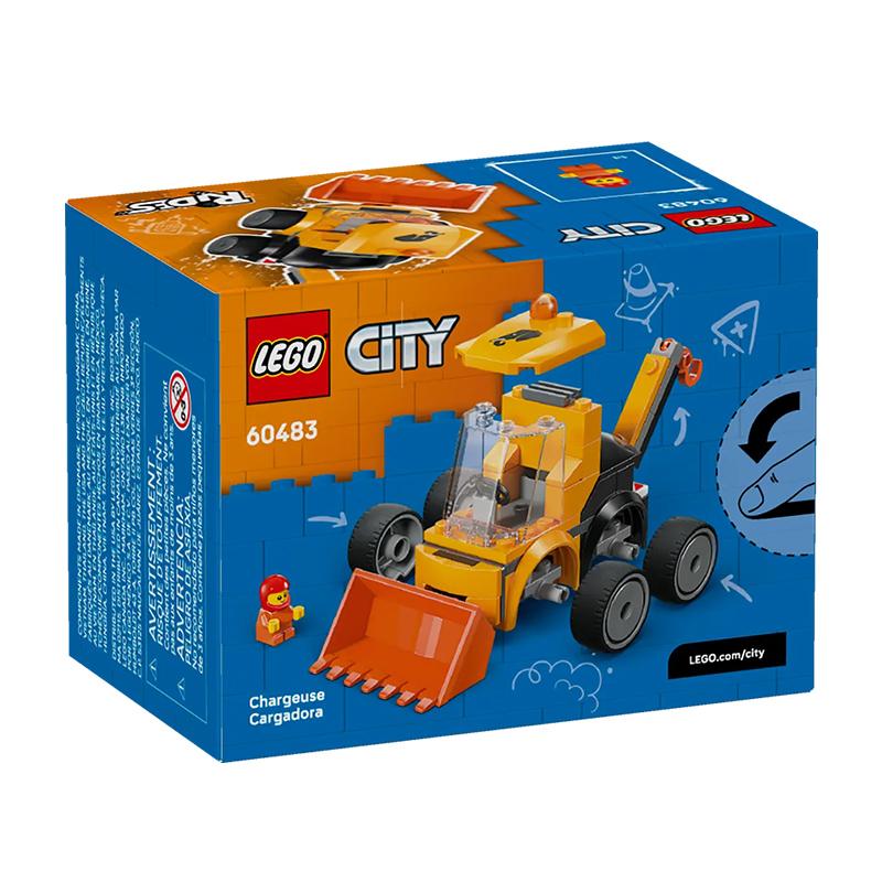 LEGO 60483 Городские Поездки – Строительный Погрузчик