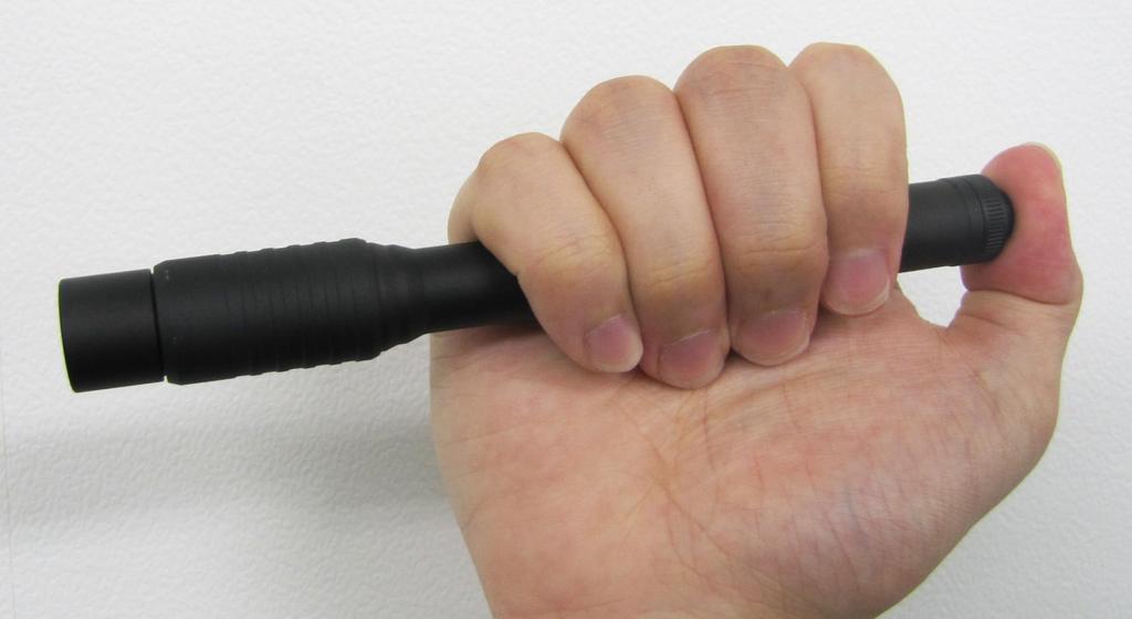 Esco Rechargeable Flashlight/LED (Pen-Shaped, Black) EA758SG-9