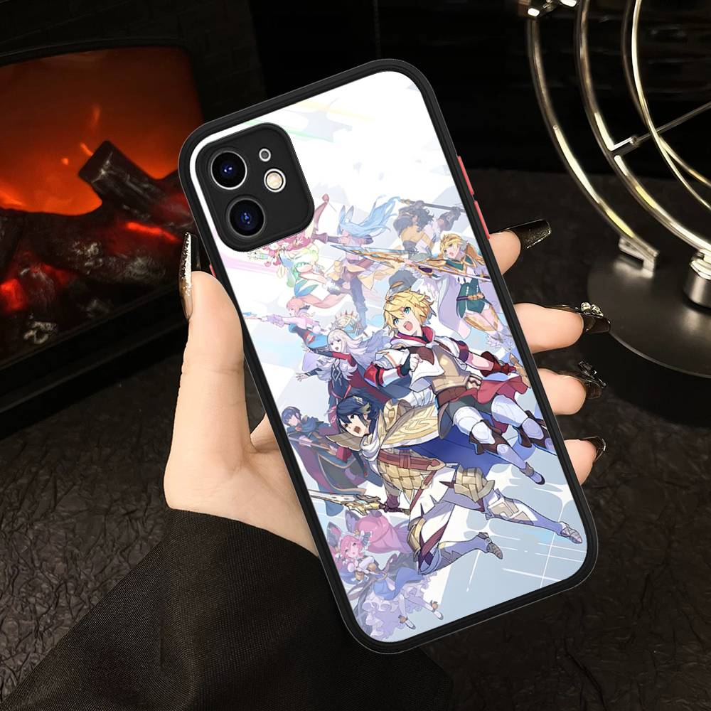 Japan Cute Tokidoki Phone Case For IPhone 16e 15 14 13 12 11 Pro Max Plus X XS MAX Candy Color Matte Cover