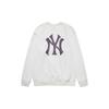 MLB Осень/Зима 23 Свитшот с круглым вырезом в ретро-стиле New York Yankees, унисекс, белый 3AMTM0234-50CRD