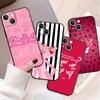 Cute Pink Panther Case For Apple iPhone 14 11 13 Pro Max 7 8 Plus 12 Mini XR X SE XS 6 6S 5 5S 7+ 8+ TPU Back Funda Phone Cover
