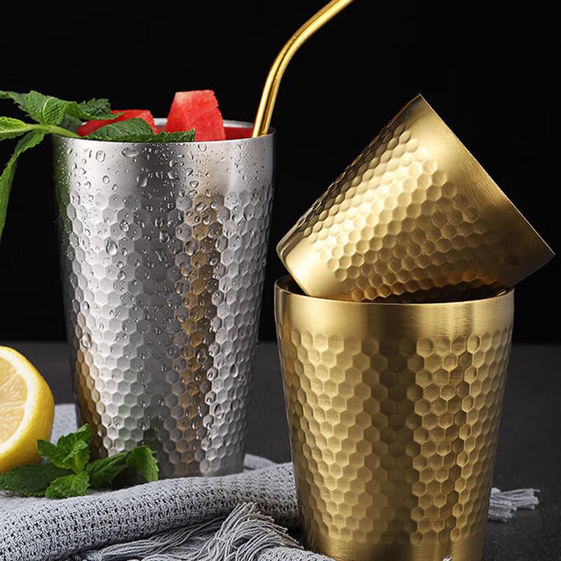 304 Stainless Steel Coffee and Juice Cup Set (3-Pack)