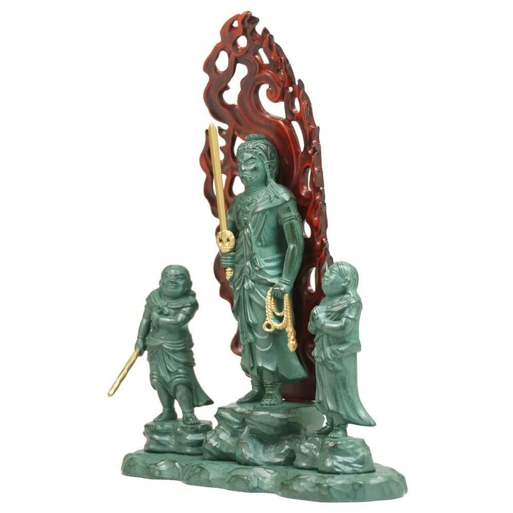 Додзи Фудо Мёо Сплав 16.0см [Статуя Будды] (Бронзовая живопись)