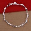 925 Sterling Silver Plated Mini Teardrop Bracelet - European & American Fashion