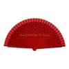 Flamenco Spanish Wood Folding Fan Dots Pattern Modern Classical Vintage Wood Hand Fan for Dance Perfornamnces Party top sale