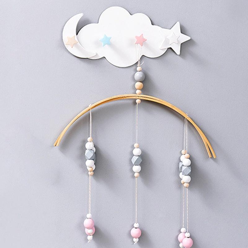 1pcs Bathroom No Punch Creative Hook Sticky Wall Hanging Sticky Hook Door Back Hook 4 Hooks Multifunctional Self Adhesive Hook