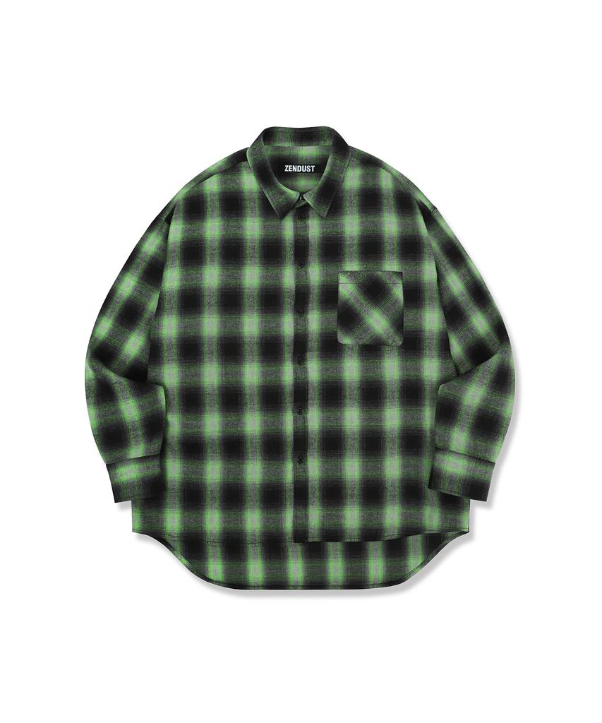 ZENDUST Michelle Check Shirt Black
