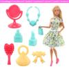 Barwawa Doll Clothes 30cm Doll Clothes Doll Dresses 52 Sets 3 Clothes 14 Dresses 3 Swimsuits 10 Pairs Shoes Computer Hanger and 22 Accessories for